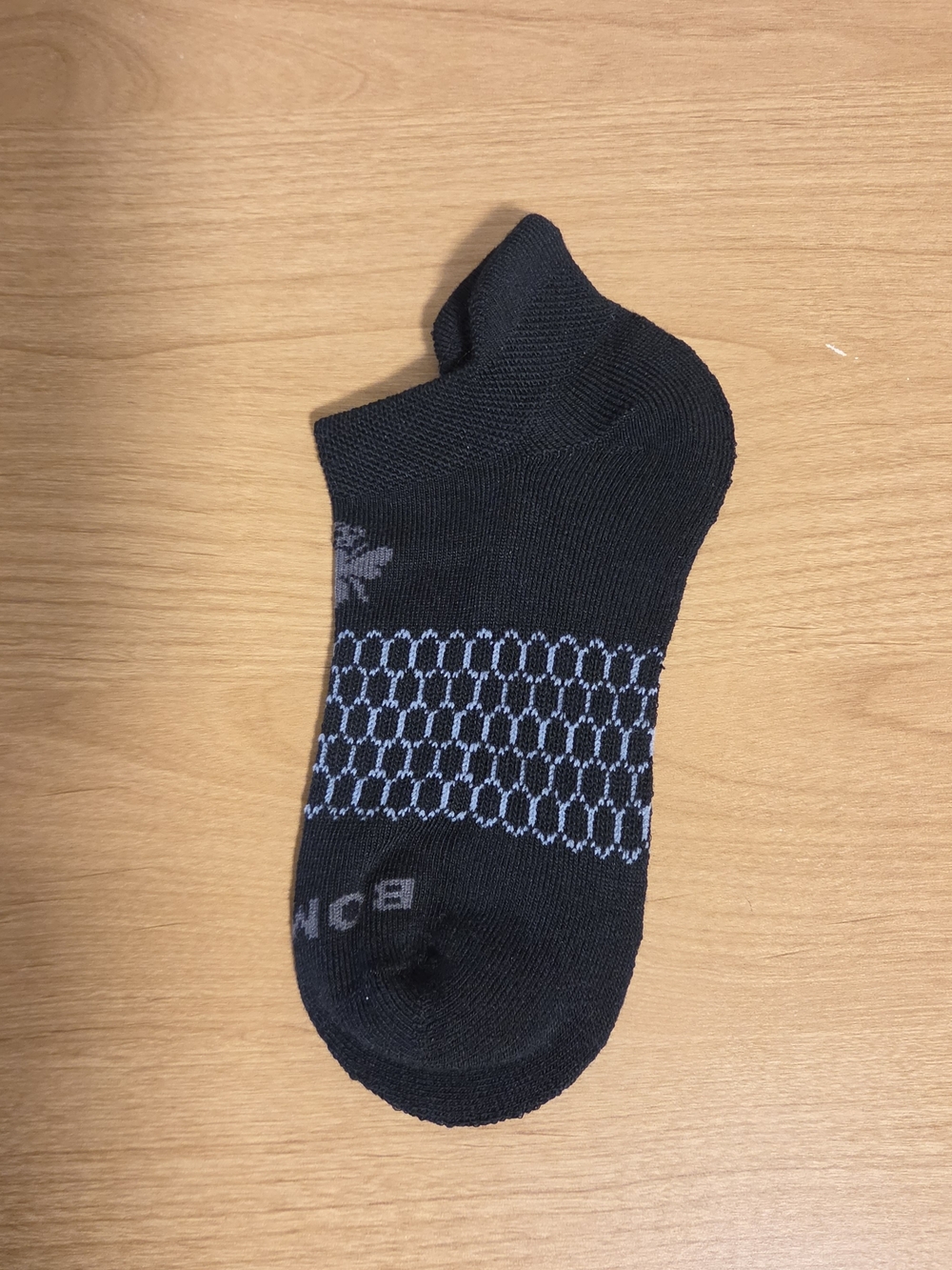 Bombas Black Ankle Socks - Small (3-Pack)-unisex - Picture 3 of 4